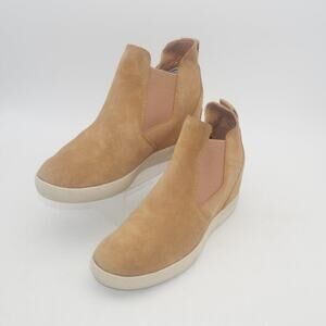 NEW Sorel Out N About Slip-On Wedge Bootie Velvet tan Brown  Women's 8.5
